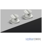 CO060 Mini Cable Organizer Clips - 4 Piece Set for Cable Management - White - Image 4